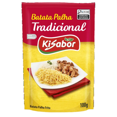 BATATA PALHA KISABOR TRADICIONAL 100G